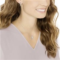 Collana Swarovski Donna Free Pearl in Lega metallica Perla 5225437 - 5225437